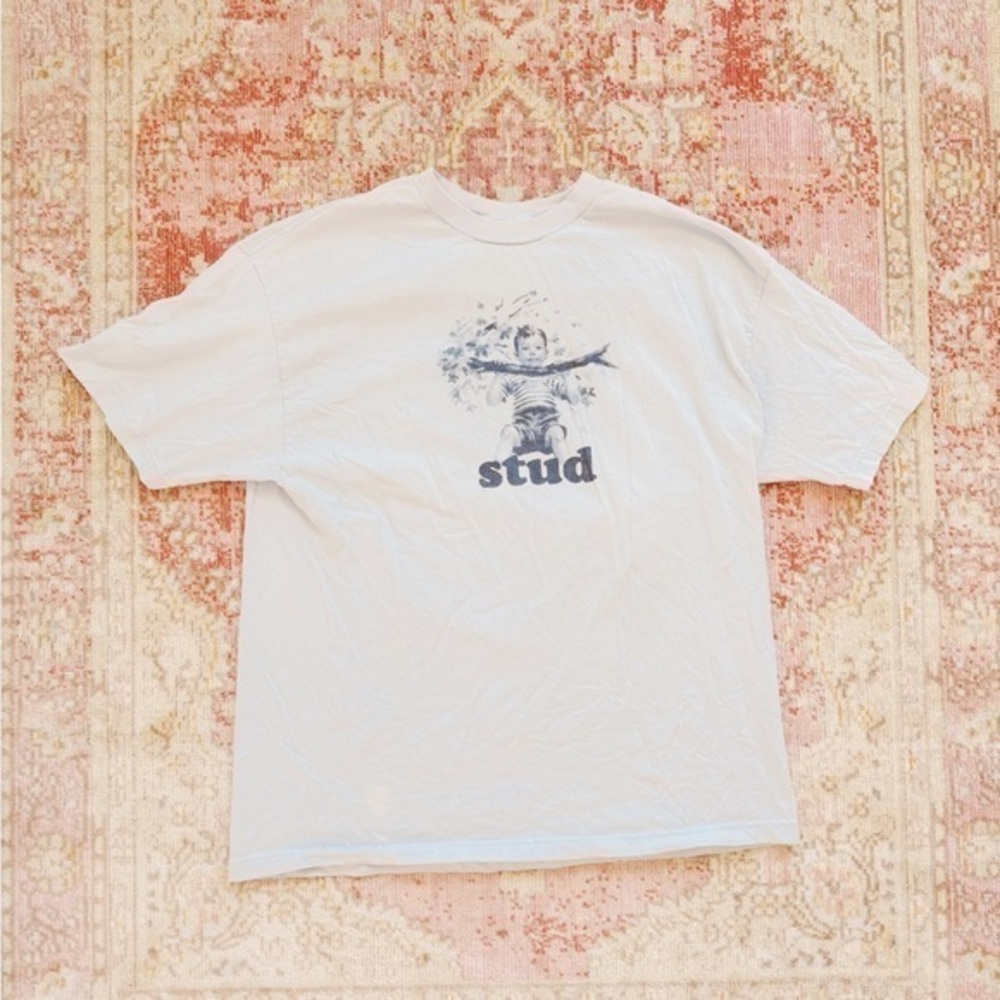 Top Heavy, Vintage Men’s Short Sleeve Shirt